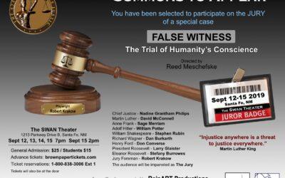 False Witness, The Trial of Humanity’s Consciousness
